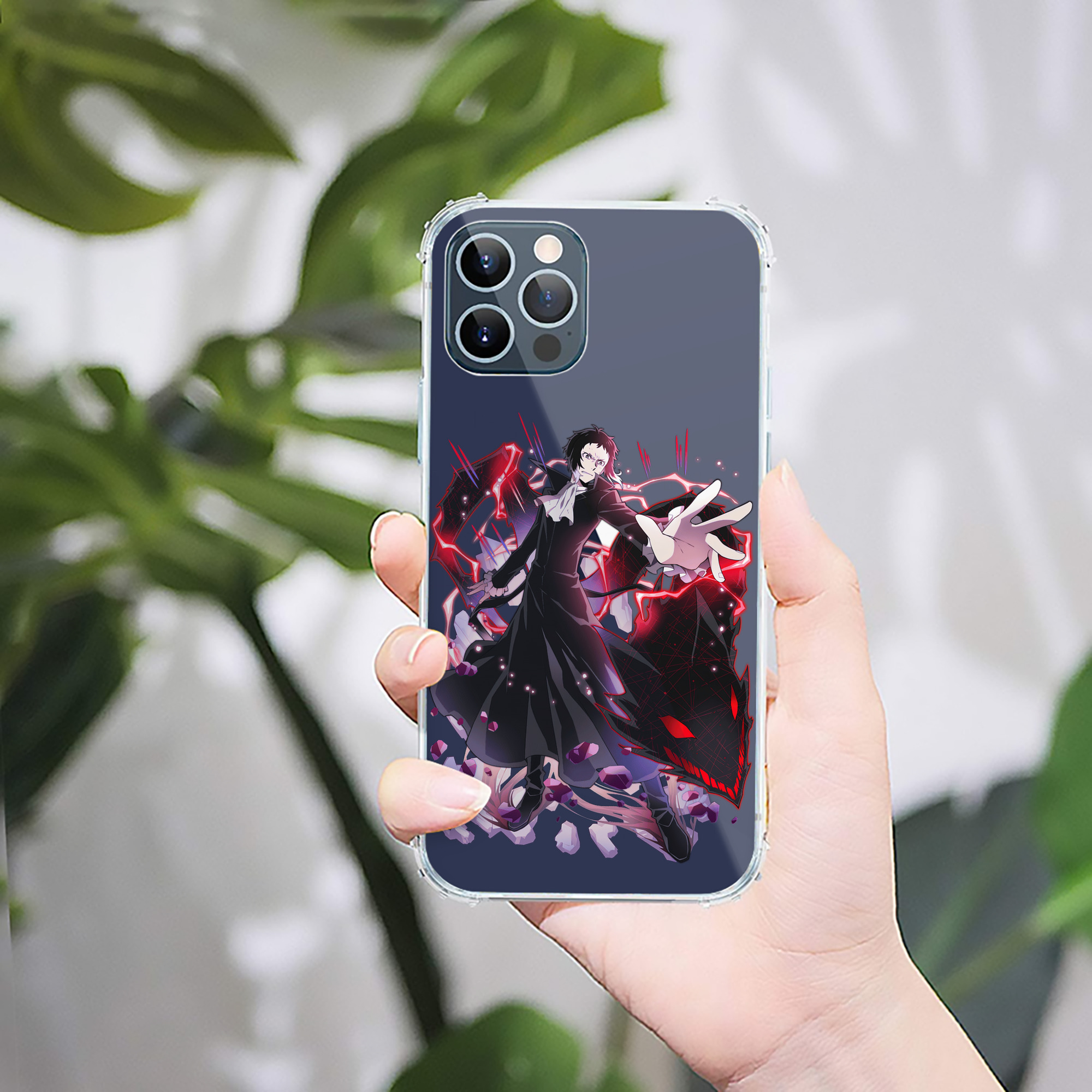 （画像用） 文豪ストレイドッグス Bungo Stray Dogs 【iPhone 12シリーズ対応】透明スマホケース（クリアソフトケース）